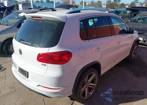 2016 Volkswagen Tiguan R-Line из США, поврежденный, VIN WVGAV7AX4GW096602